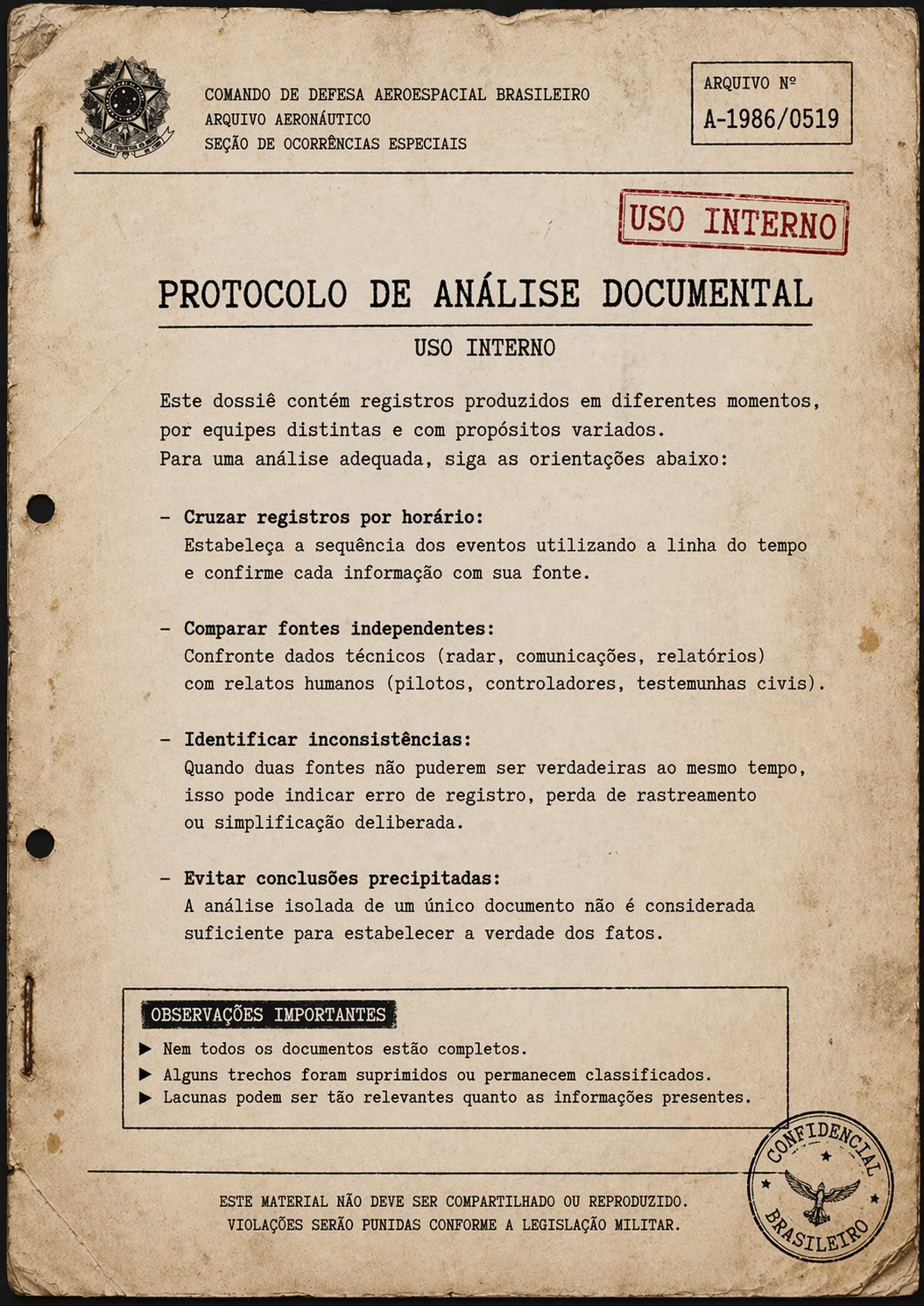 Página de protocolo