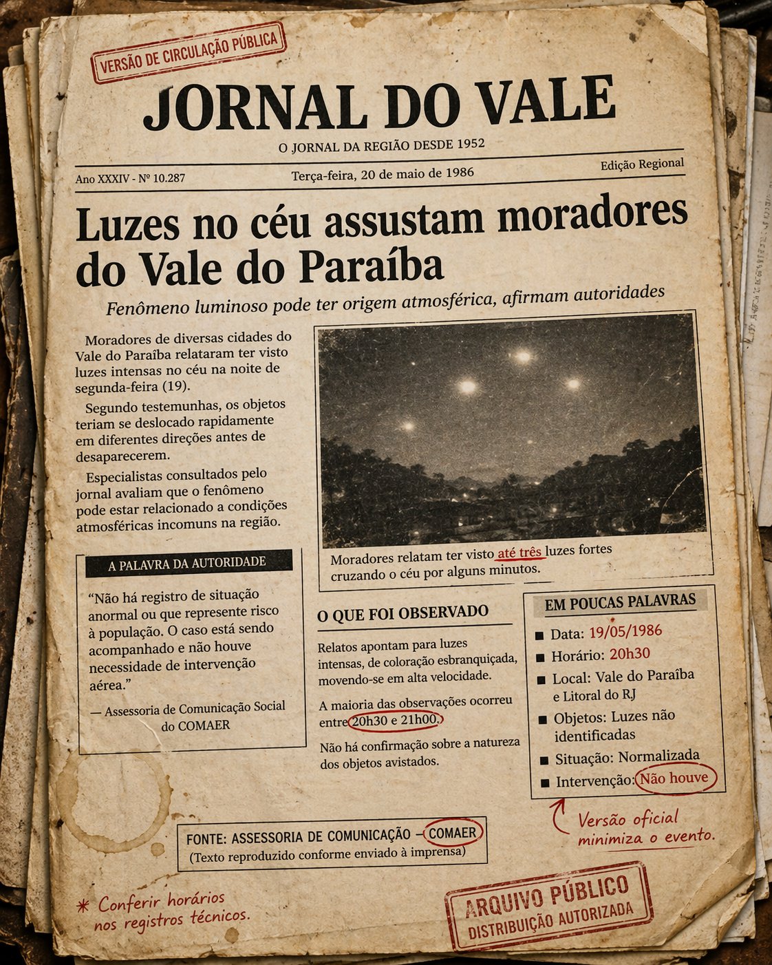 Página de imprensa
