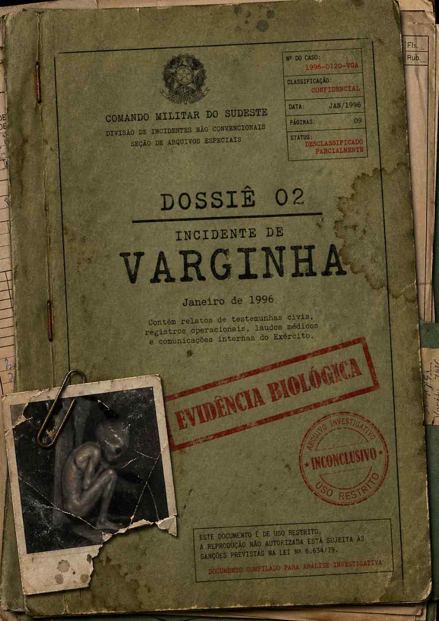 Capa do caso Varginha
